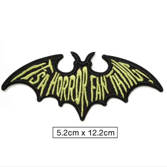 🦇 It's A Horror Fan Thing Bat Patch - Picture 9 of 9